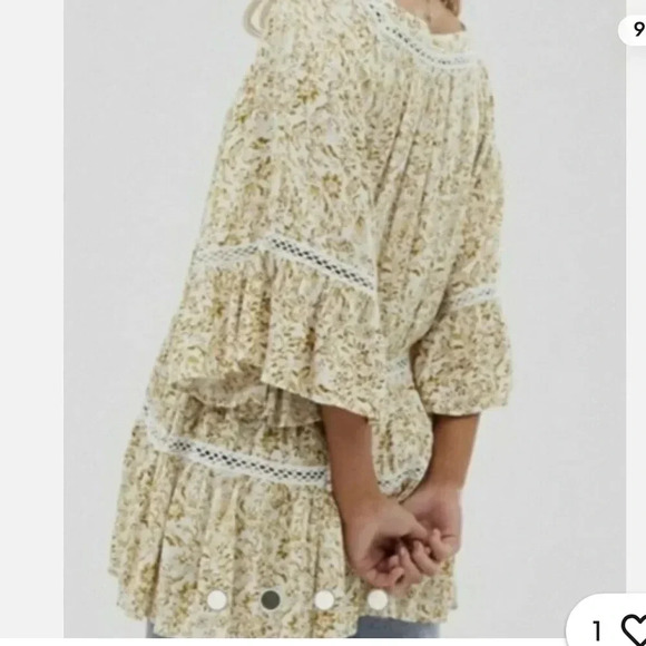 Free People Talk about it Tunic Top Size Small - Picture 2 of 4